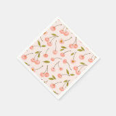 Wasserfarben-Muster Serviette (Ecke)