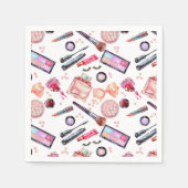 Wasserfarben-Muster Serviette (Vorderseite)