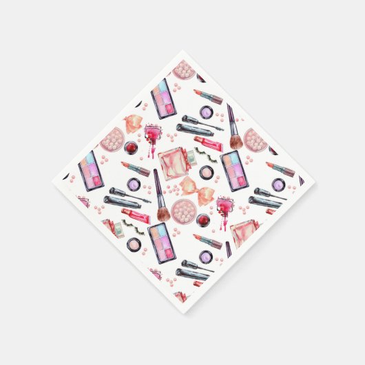 Wasserfarben-Muster Serviette (Ecke)