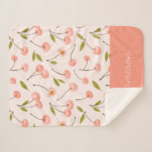 Wasserfarben-Muster Sherpadecke (Vorderseite (Horizontal))