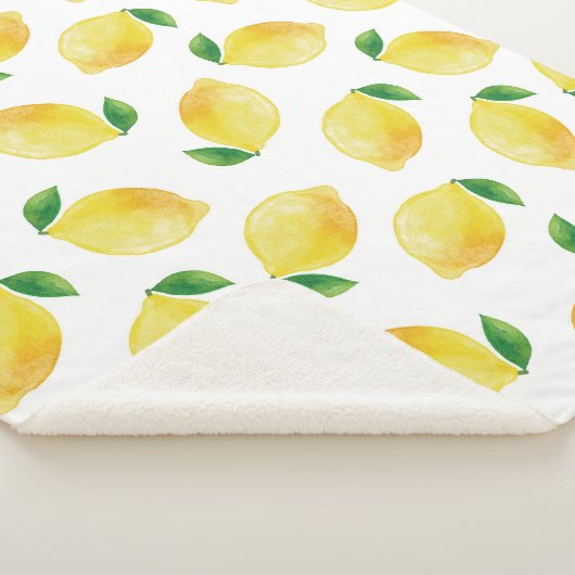 Wasserfarben-Muster Sherpadecke (3/4)