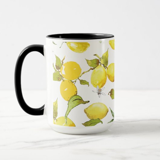 Wasserfarben-Muster Tasse (Links)