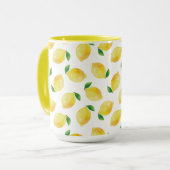 Wasserfarben-Muster Tasse (Vorderseite Links)