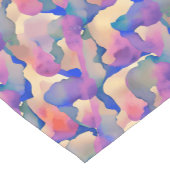 Wasserfarben-Muster-Tischläufer Kurzer Tischläufer (Ecke)