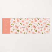 Wasserfarben-Muster Yogamatte (Vorderseite (Horizontal))