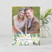 Wasserfarben-Muttertagskarte Karte (Stehend Vorderseite)