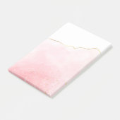 Wasserfarben-Nachhinweise Post-it Klebezettel (angewinkelt)