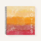 Wasserfarben Notizblock (Vorderseite)