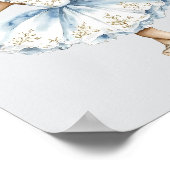 Wasserfarben-Nutcracker-Ballett Zucker-Füllmasse Poster (Ecke)