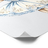 Wasserfarben-Nutcracker-Ballett Zucker-Füllmasse Poster (Ecke)