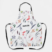 Wasserfarben, Obst und Gemüse Schürze (Vorderseite)