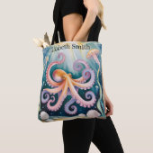 Wasserfarben-Oktopus-Kindergeburtstagsfeier Tasche (Von Nahem)