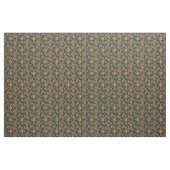 Wasserfarben Orange Blue Frucht Muster Stoff (Fat Quarter (45,7 x 55,9 cm))
