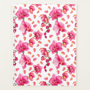 Wasserfarben - Orchideen 2 Planer