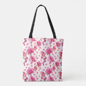 Wasserfarben - Orchideen 2 Tasche (Rückseite)