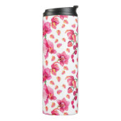 Wasserfarben - Orchideen 2 Thermosbecher (Nach links gedreht)