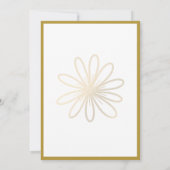 Wasserfarben Ostern Brunch & Eierjagd Flora Einladung (Rückseite)