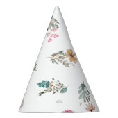 Wasserfarben-Party der kleinen Wildblume Partyhütchen (Rechts)