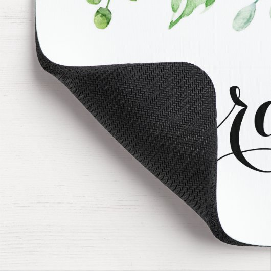 Wasserfarben Pasta Spring Blumengarten Custom Mousepad (Ecke)