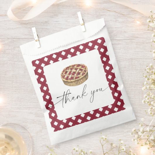 Wasserfarben Pie Baby Dusche Danke Geschenktütchen (Ausgeschnitten)