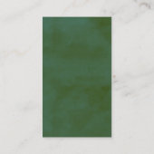 Wasserfarben Pine Tree Forest Baby Dusche Begleitkarte (Rückseite)