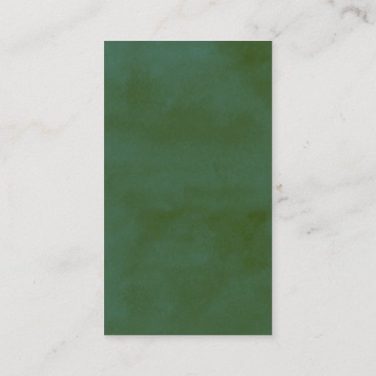 Wasserfarben Pine Tree Forest Baby Dusche Begleitkarte (Rückseite)