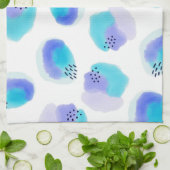 Wasserfarben Pinselstriche Geschirrtuch (Gefaltet)