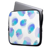 Wasserfarben Pinselstriche Laptop-Sieb Laptopschutzhülle (Vorderseite Links)