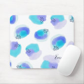 Wasserfarben Pinselstriche Mousepad (Mit Mouse)