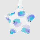 Wasserfarben Pinselstriche Ornament (Rückseite)
