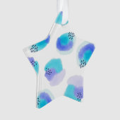 Wasserfarben Pinselstriche Ornament (Vorderseite)