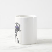 Wasserfarben Pit Bull Terrier Welpe Dog Riesenkaff Kaffeetasse (Mittel)