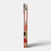 Wasserfarben-Polka-Gehäuse Case-Mate iPhone Hülle (Rückseite / Links)