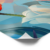 Wasserfarben Poster (Ecke)