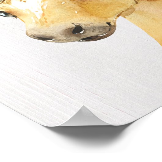 Wasserfarben Poster (Ecke)