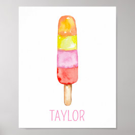 Wasserfarben-Poster Poster