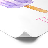 Wasserfarben-Poster Poster (Ecke)