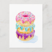 Wasserfarben Postkarte (Vorderseite)