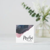 *~* Wasserfarben Psychische Medium Intuitive Leser Quadratische Visitenkarte (Stehend Vorderseite)