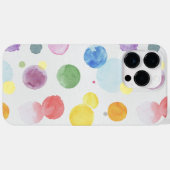 Wasserfarben Punkte 1 Case-Mate iPhone Hülle (Rückseite (Horizontal))