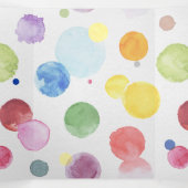 Wasserfarben Punkte 1 Dreifach Gefaltete Karte (Innenseite Mitte)