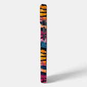Wasserfarben Rainbow Tiger Streifen Case-Mate iPhone Hülle (Rückseite / Links)