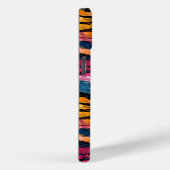 Wasserfarben Rainbow Tiger Streifen Case-Mate iPhone Hülle (Rückseite / Rechts)