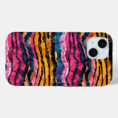 Wasserfarben Rainbow Tiger Streifen Case-Mate iPhone Hülle (Rückseite (Horizontal))