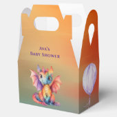 Wasserfarben-Regenbogen-Dragon-Kinderdusche Geschenkschachtel (Geöffnet)