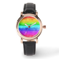 Wasserfarben Regenbogenstreifen