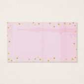 Wasserfarben Rosa Elephant Babydusche Windelwindel (Rückseite)