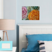 Wasserfarben-Rose Foliendrucke (In Situ (Schlafzimmer))