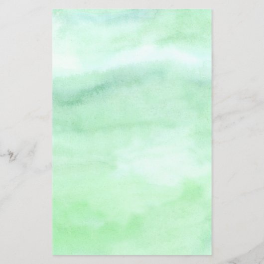 Wasserfarben-Rose Persönliche Stationierung (Rückseite)