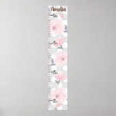 Wasserfarben Rose Wachstumsdiagramm Behalten auf 8 Poster (Vorne)